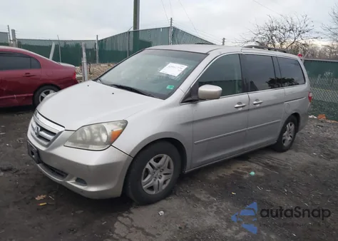 2007 Honda Odyssey Ex from USA, damaged, VIN 5FNRL38497B455769
